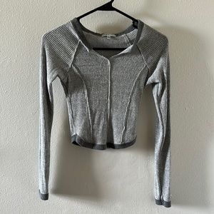 SOLD Fitz & Eddi Cropped Corset Style Sweater